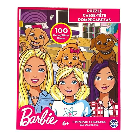 Barbie Gift Basket | Doll, Coloring Book, Puzzle, Kite, Flash Cards & More - Picture 5 of 9